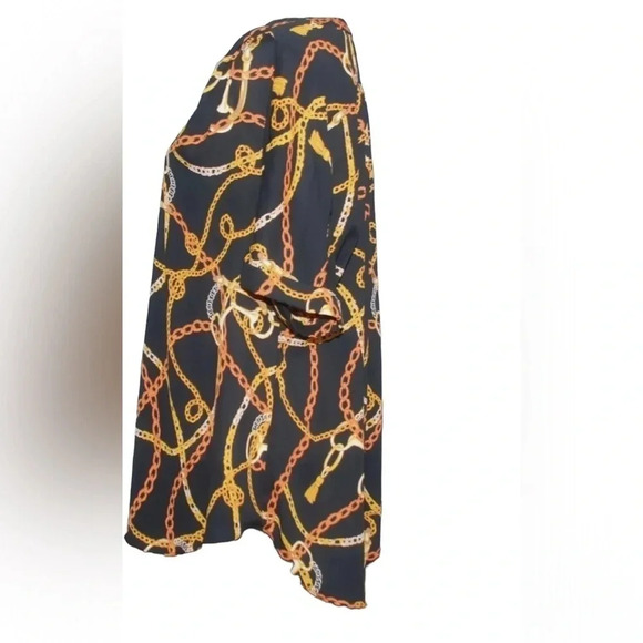 Worthington Women  Chain Link chiffon Blouse - Picture 4 of 8